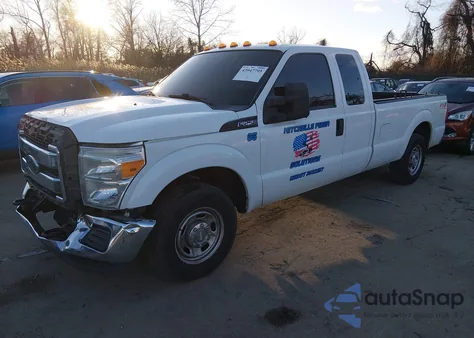 2013 Ford F-250 Xl из США, поврежденный, VIN 1FT7X2A63DEB02815